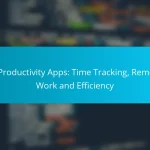 AI Productivity Apps: Time Tracking, Remote Work and Efficiency